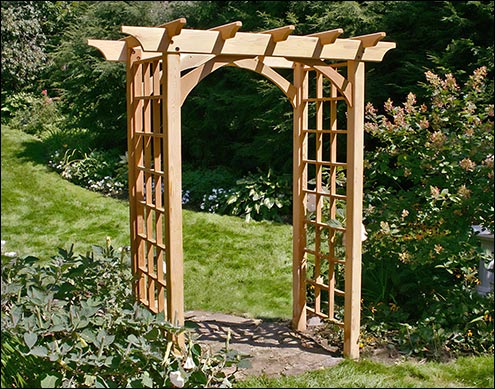 Wood Arbors Arbor Kits Fifthroom.com