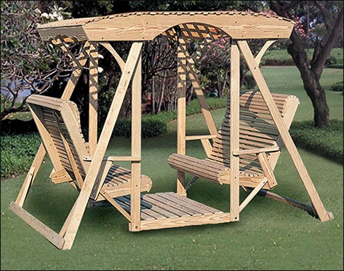 Wooden Porch Glider Swing Plans