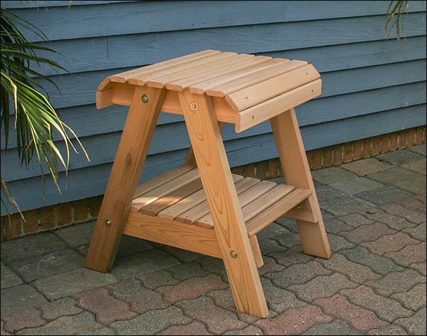 Red Cedar Patio Table