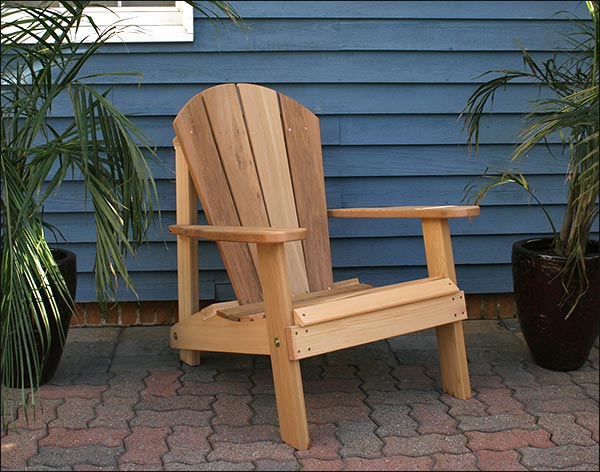 Red Cedar Southern Wide Slat Adirondack Chair