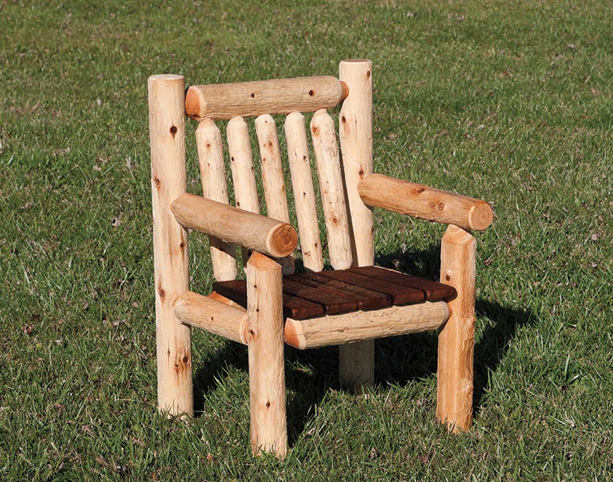 cedar arm chair