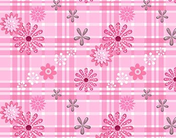 Pink Floral Blanket Set Option Shown.