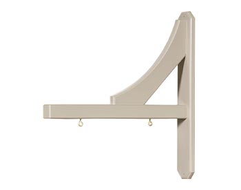 Sign Bracket shown in Light Stone