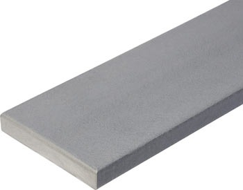 Recycled Plastic Planks shown in Gray.