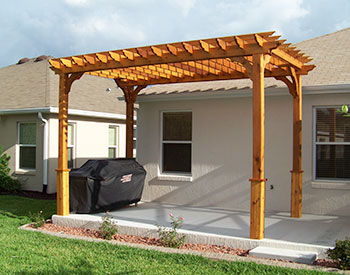 8 x 16 Cedar Vintage Classic Pergola