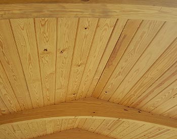Roof Decking Boards shown Unstained