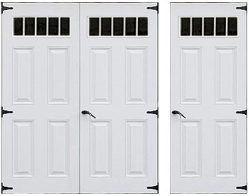 Double and Single Fiberglass Shed Doors