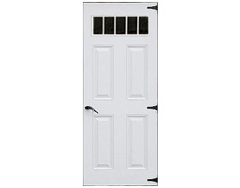 Single Fiberglass Shed Door