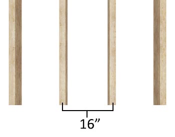 2x8 Floor Joists (No 4x4 Skids)