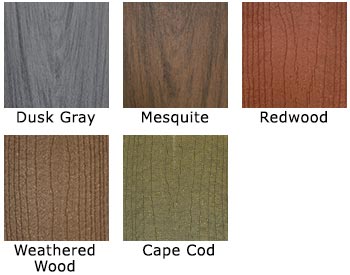 Weathered Wood Composite Decking