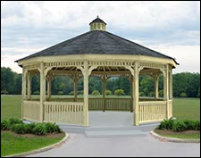 Treated Pine Dodecagon Gazebos