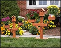 Eastern Red Cedar Birdhouse Planter