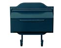 Aluminum Asbury Horizontal Wall Mount Mailbox