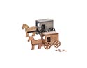 Maple Horse and Buggy Coin Bank