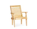 Treated Pine Roll Back Chair