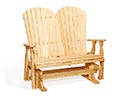 4' Treated Pine Fan-Back Glider