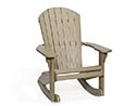 Poly Lumber Adirondack Rocker