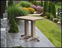 Poly Lumber Rectangular Bar Table