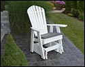 Poly Lumber Adirondack Glider Chair