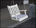 Poly Lumber Traditional English Chair Swing