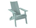 Poly Lumber Bayside Modern Folding Adirondack Chair