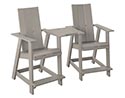 Poly Lumber Bayside Modern Tete-a-Tete