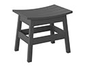 Poly Lumber Bayside Saddle Stool