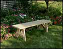 Treated Pine Traditional Garden Bench