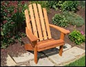 Red Cedar Kennebunkport Adirondack Chair