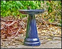 Ceramic Classic Birdbath
