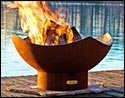 Carbon Steel Contemporary Fire Pit