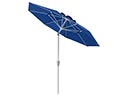 QUICK SHIP - 7.5' Octagon Commercial Outdura Market Umbrella w/Aluminum Pole, Fiberglass Ribs, Crank Lift and Auto Tilt