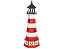 Poly Lumber/Wooden Hybrid Assateague Lighthouse Replica with Base