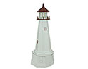 Poly Lumber/Wooden Hybrid Marblehead Lighthouse Replica with Base