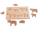 Puzzle Board w/ Farm Animals