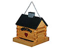 Log Cabin Birdfeeder