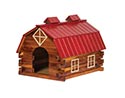 Red Cedar Small Doghouse