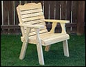 Treated Pine Crossback Patio Chair