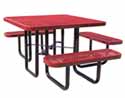 Wheelchair Accessible Square Picnic Table