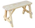 Southern Yellow Pine Traditional Bench