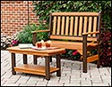 Poly Lumber 2 Pc. English Garden Set