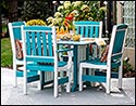 Poly Lumber 5 Pc English Garden Set