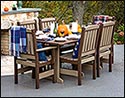 Poly Lumber 7 Pc. English Garden Set