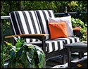 Poly Lumber Mission Love Seat w/ Sunbrella Cushions