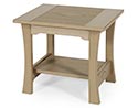 Poly Lumber Mission End Table