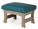Poly Lumber Mission Ottoman