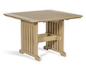 Poly Lumber Square Table