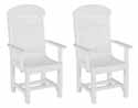 Poly Lumber Captain Chair (Set of 2)