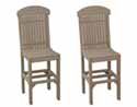 Poly Lumber Classic Bar Chair (Set of 2)