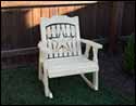 Treated Pine Starback Rocker